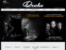 Tablet Screenshot of drakemouthpieces.com